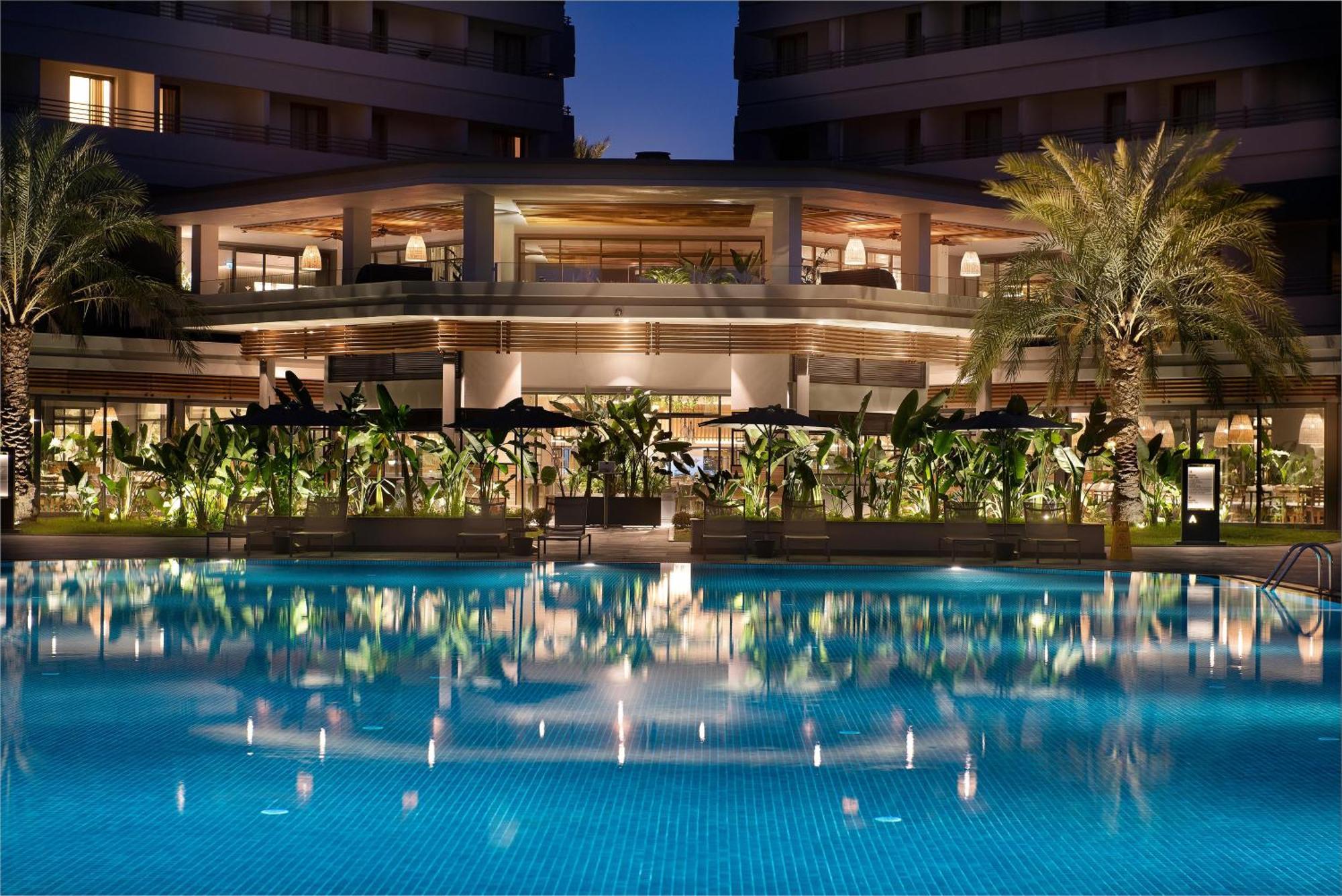 Miramare Beach Hotel Side Exterior foto